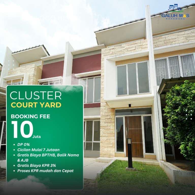 cluster-courtyard-galuhmas-karawang-1